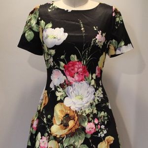 DS Republic Black Floral Dress